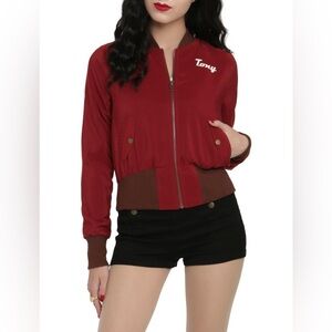 Her Universe Marvel Ironman Stark Industries Bomber Jacket - Medium